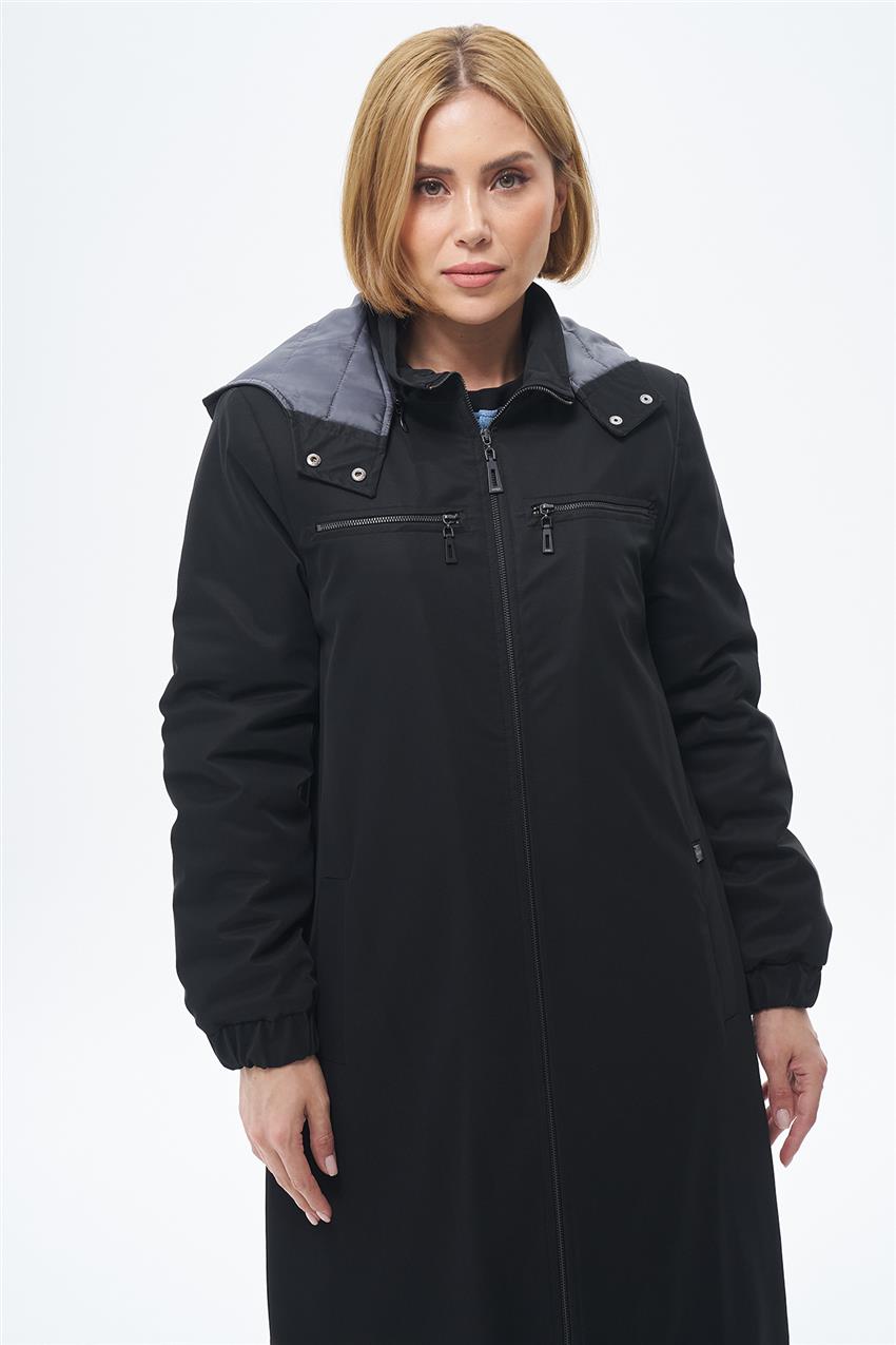 Coat-Black DO-A23-60004-01