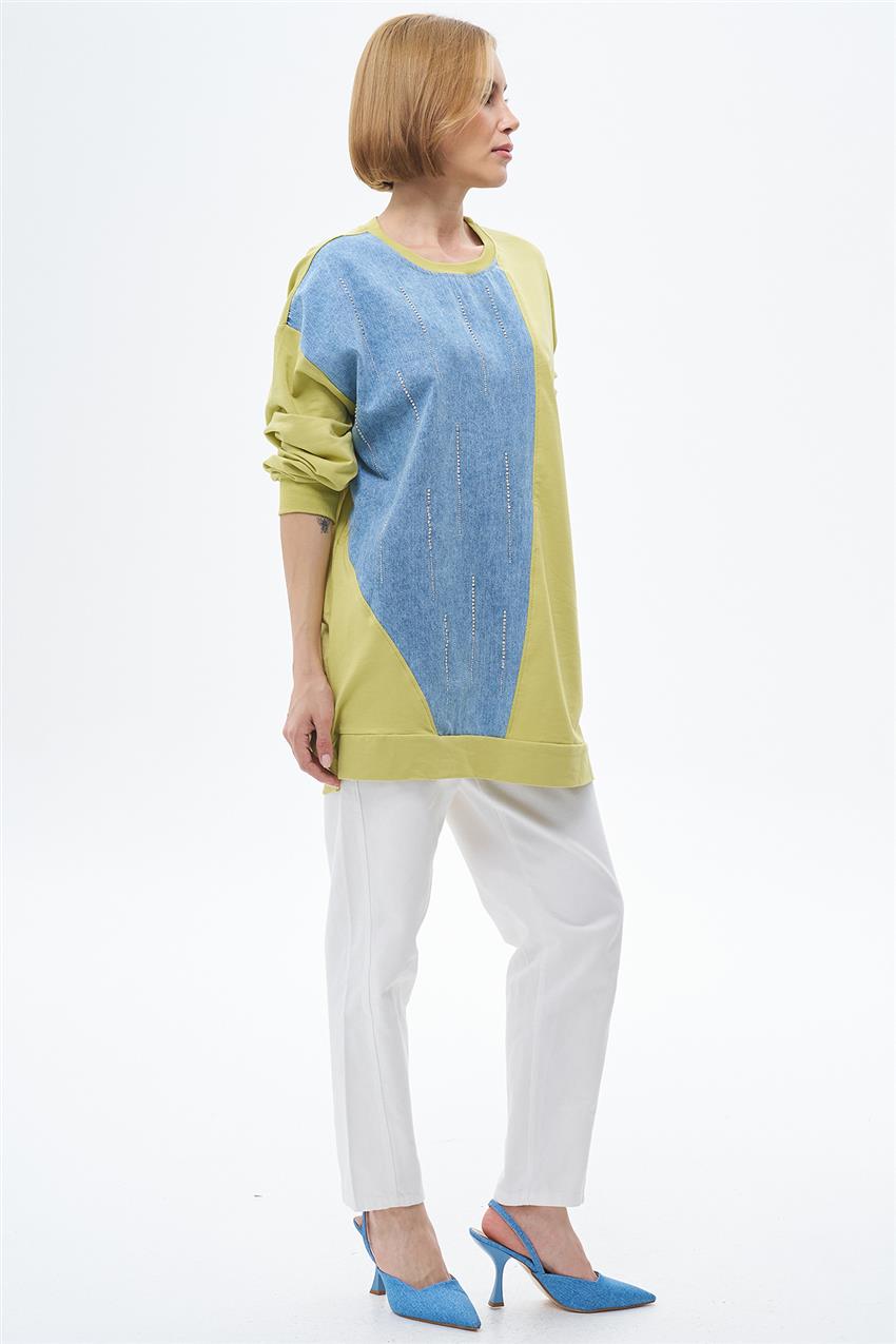 Tunic-Oil Green E-2008-109