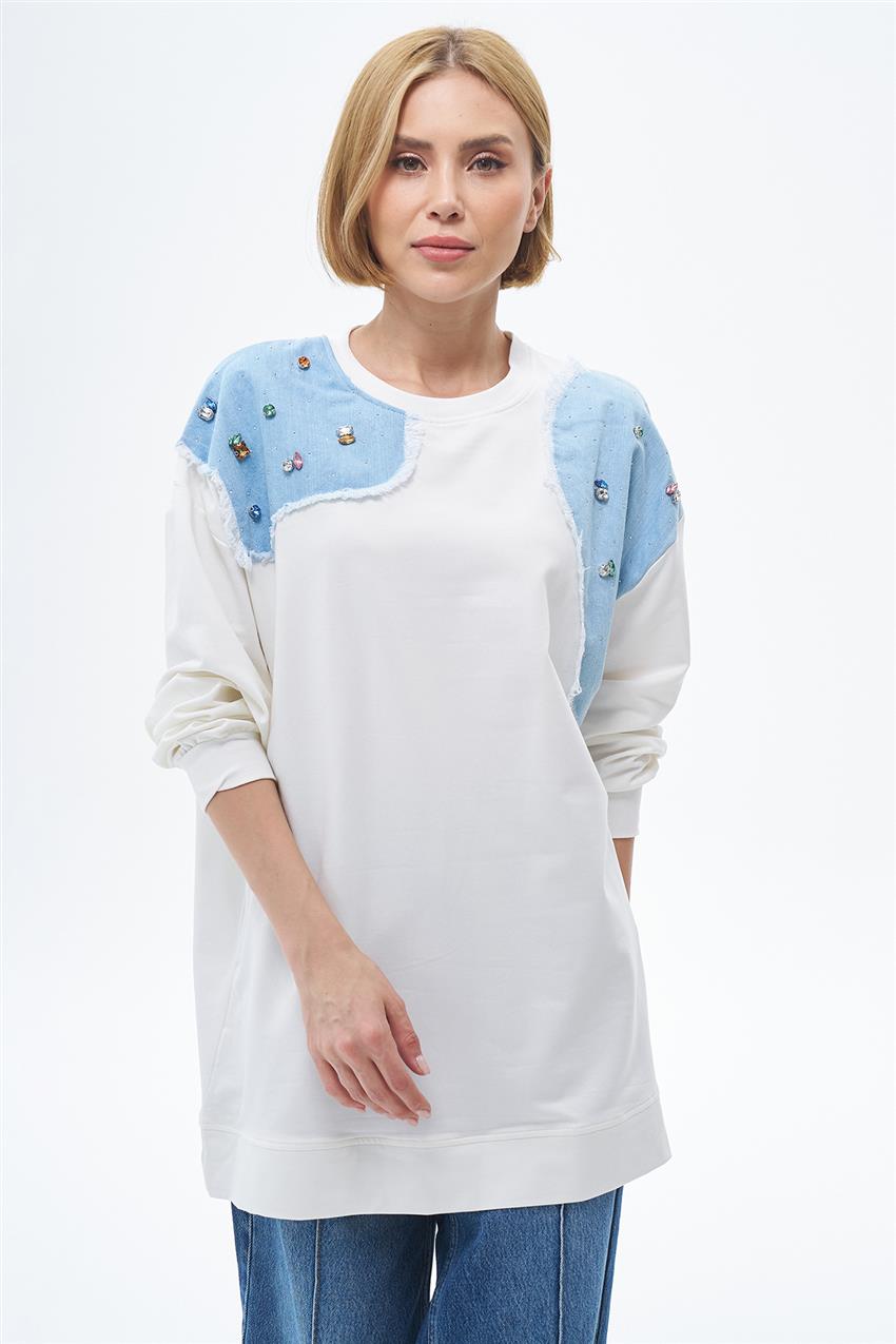 Tunic-White E-2018-02