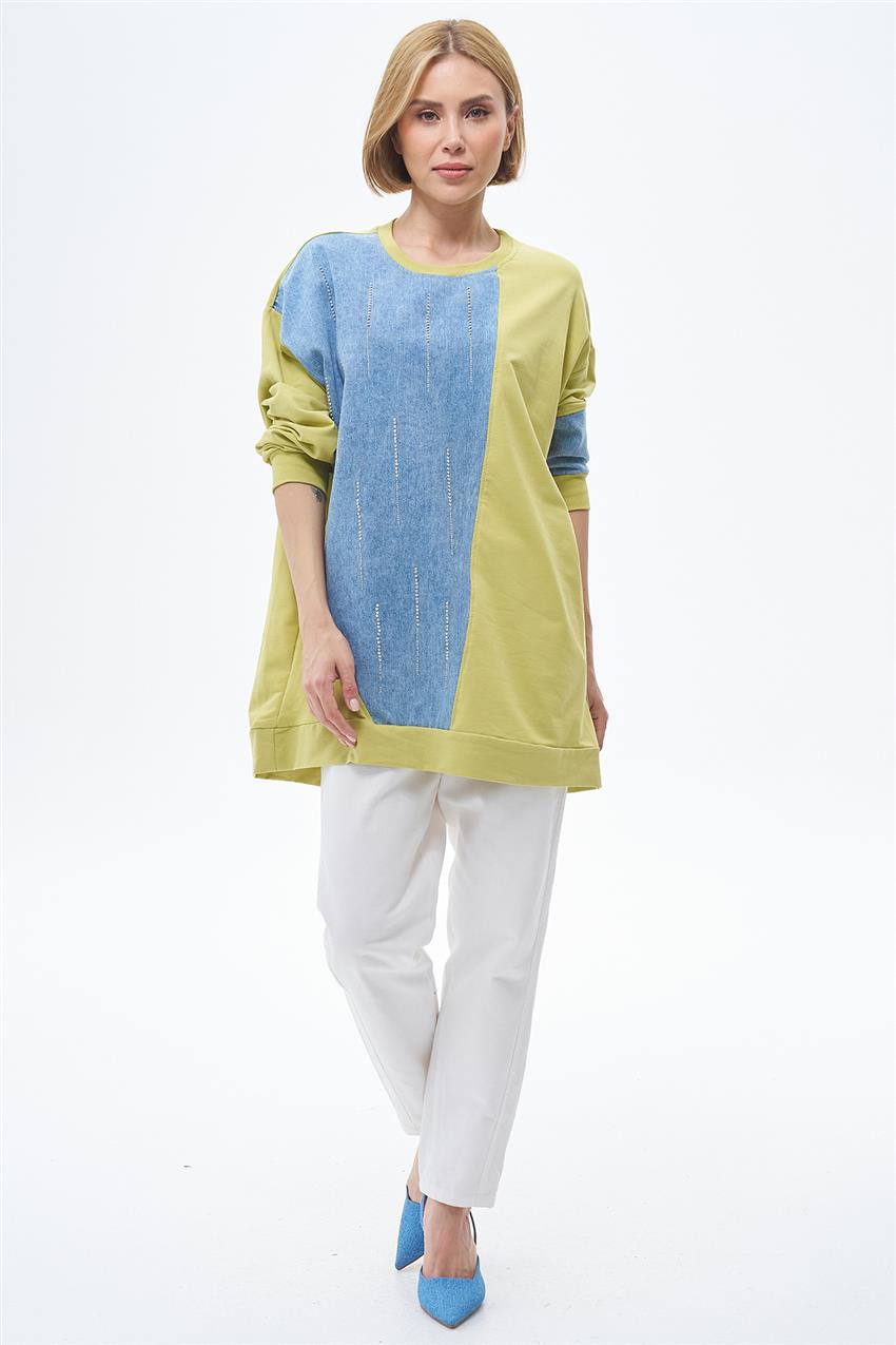 Tunic-Oil Green E-2008-109