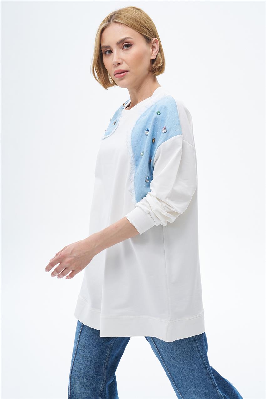 Tunic-White E-2018-02