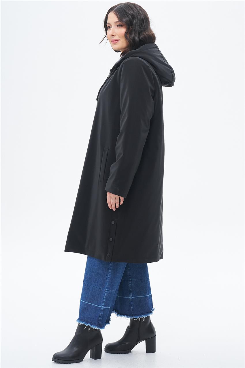 Coat-Black DO-A23-60019-01