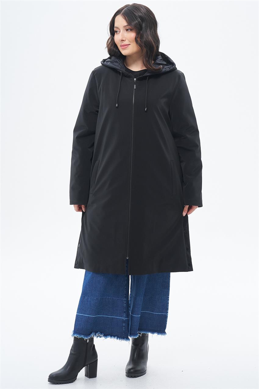 Coat-Black DO-A23-60019-01