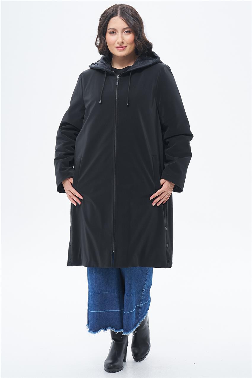 Coat-Black DO-A23-60019-01