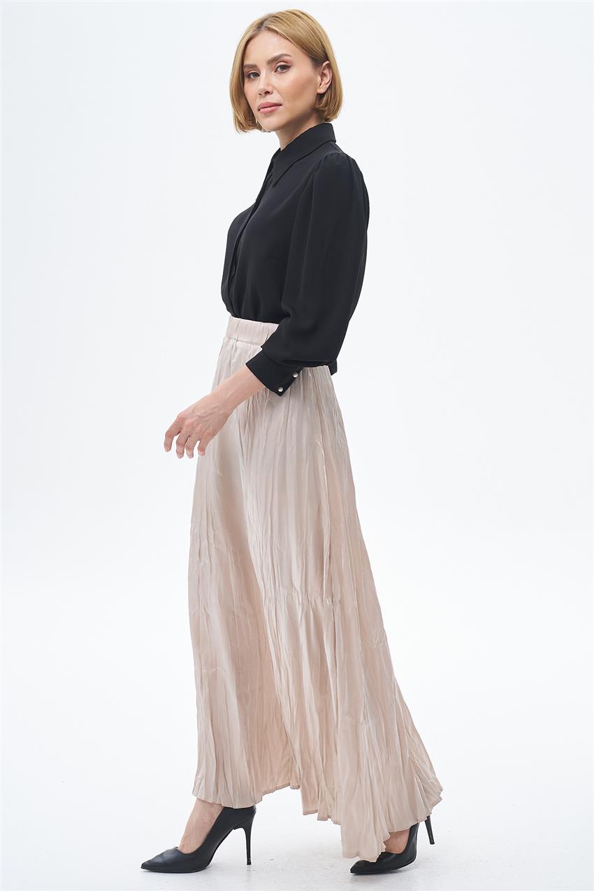 Skirt-Beige M148A-11