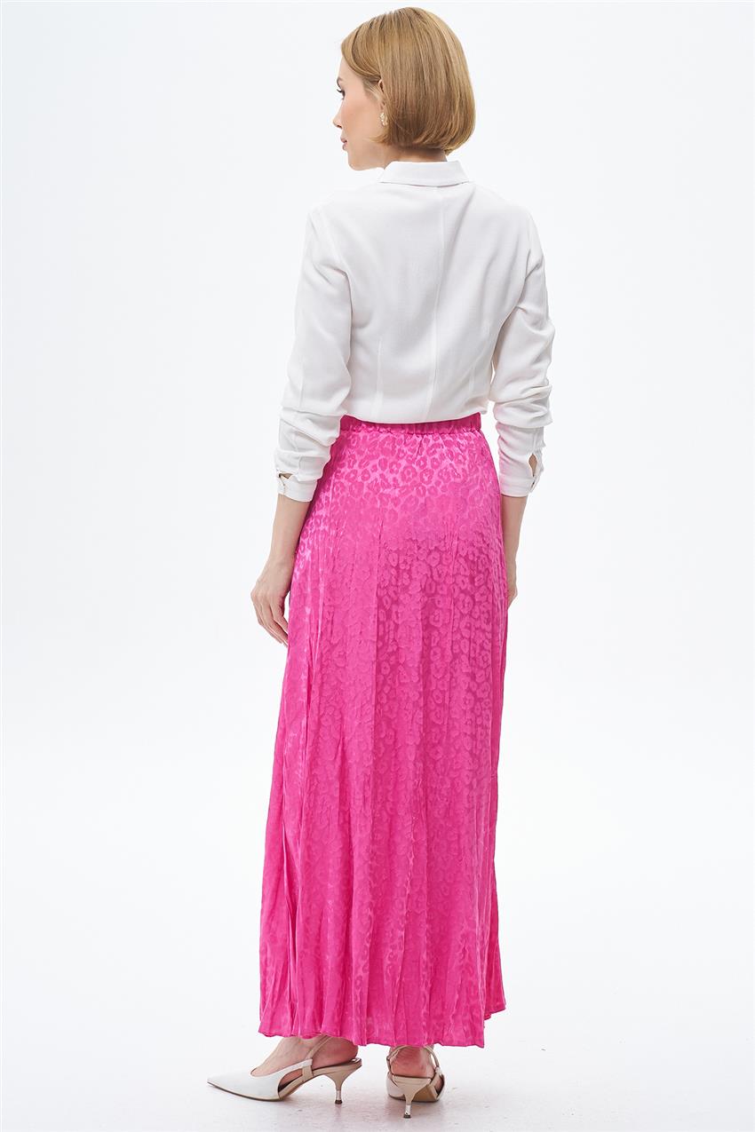 Skirt-Fuchsia M148-43