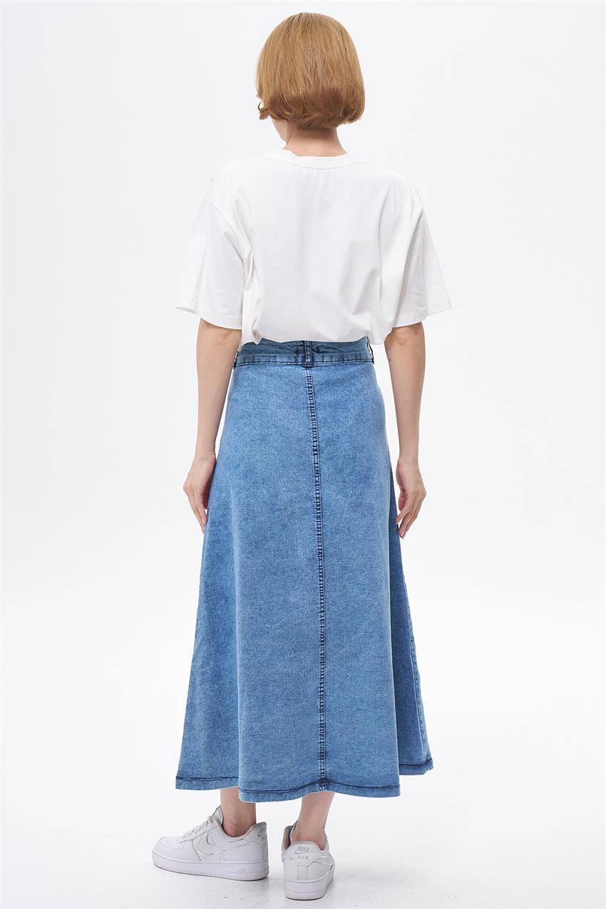 Skirt-Blue KYL-E192-70