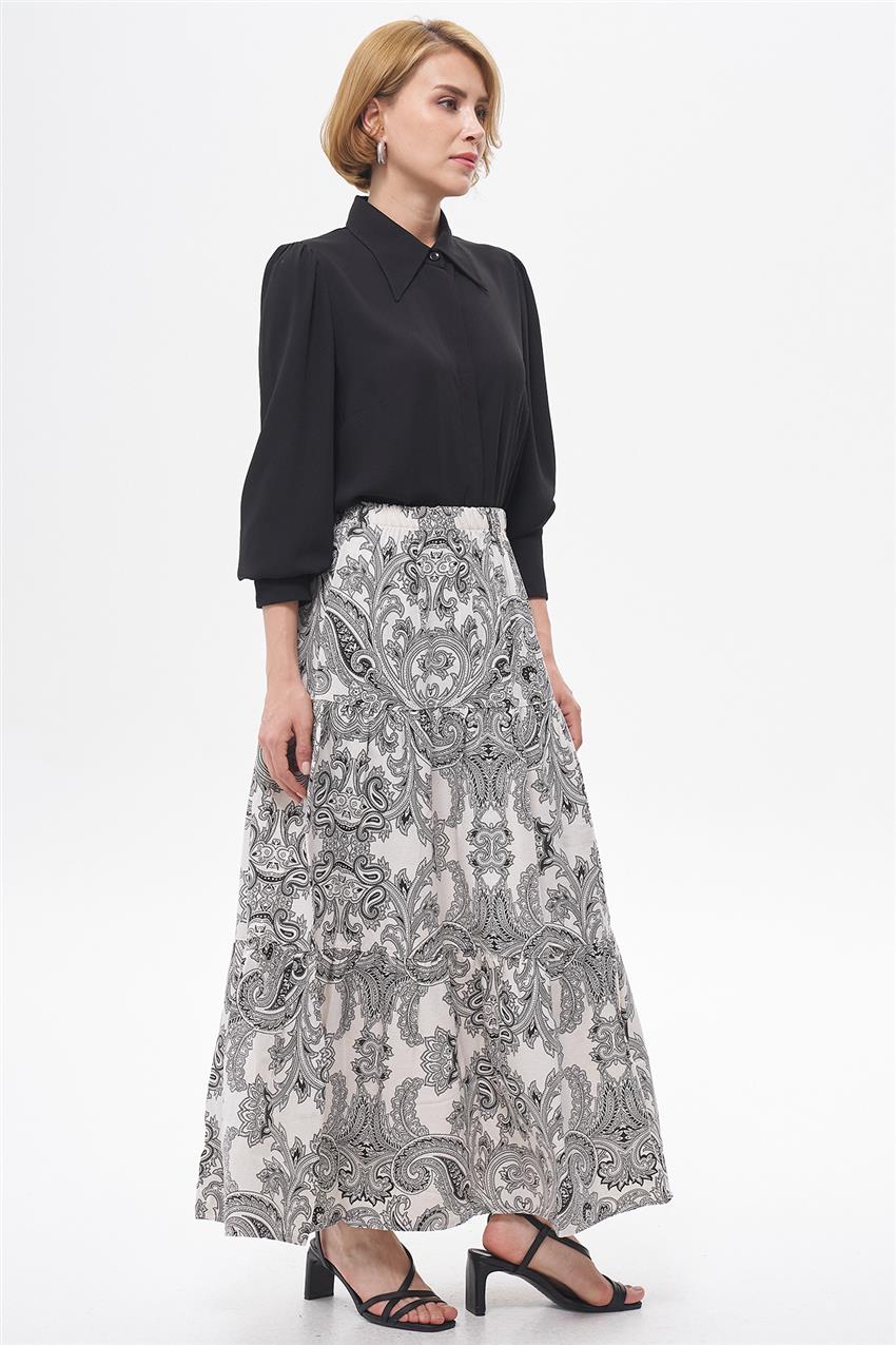 Skirt-Black EMR-1663-01