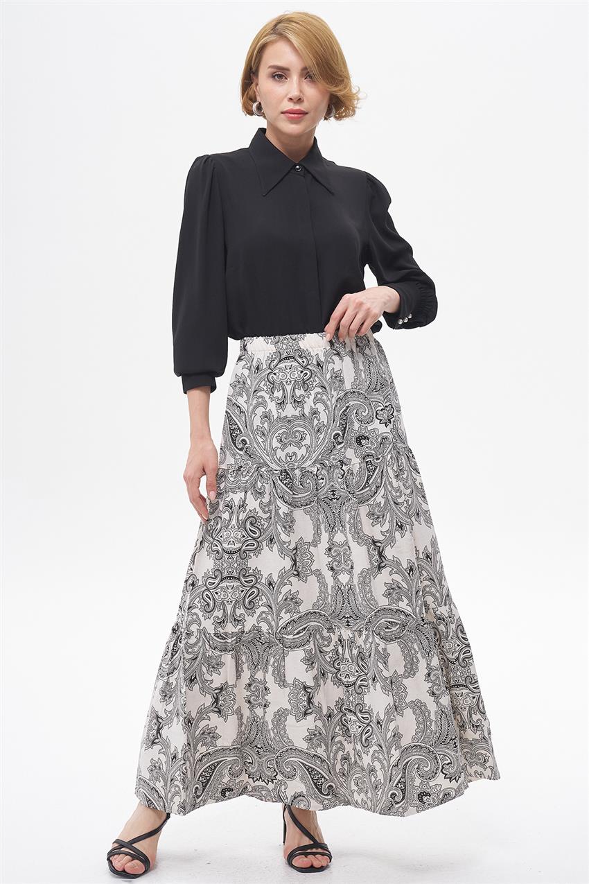 Skirt-Black EMR-1663-01