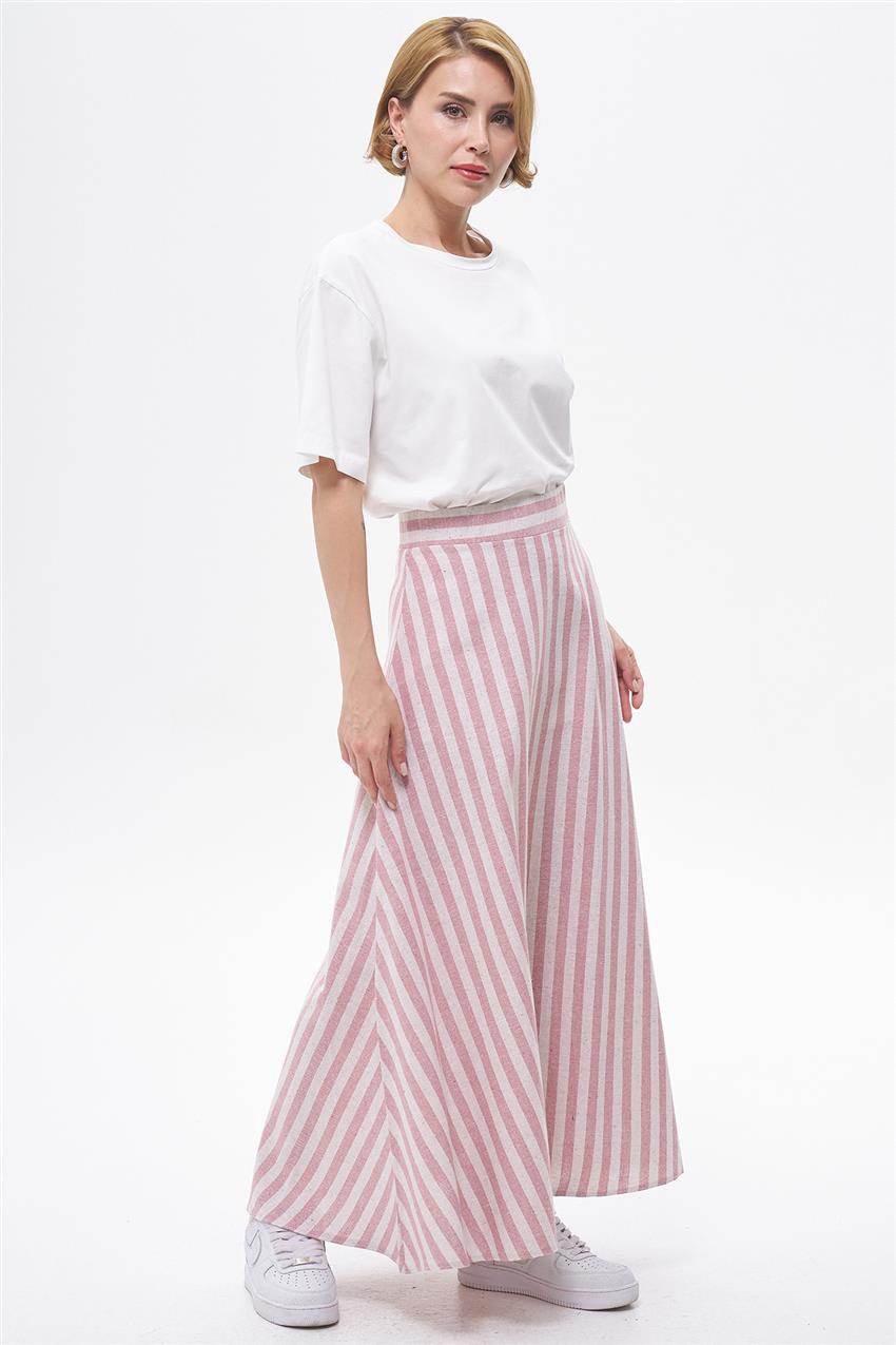 Skirt-Pink Cream EMR-ER-1404-484