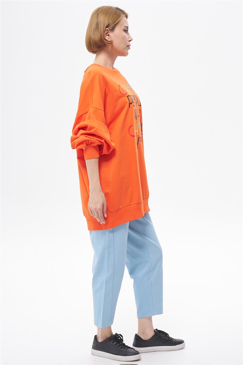 Sweatshirt-orange 270039-R213