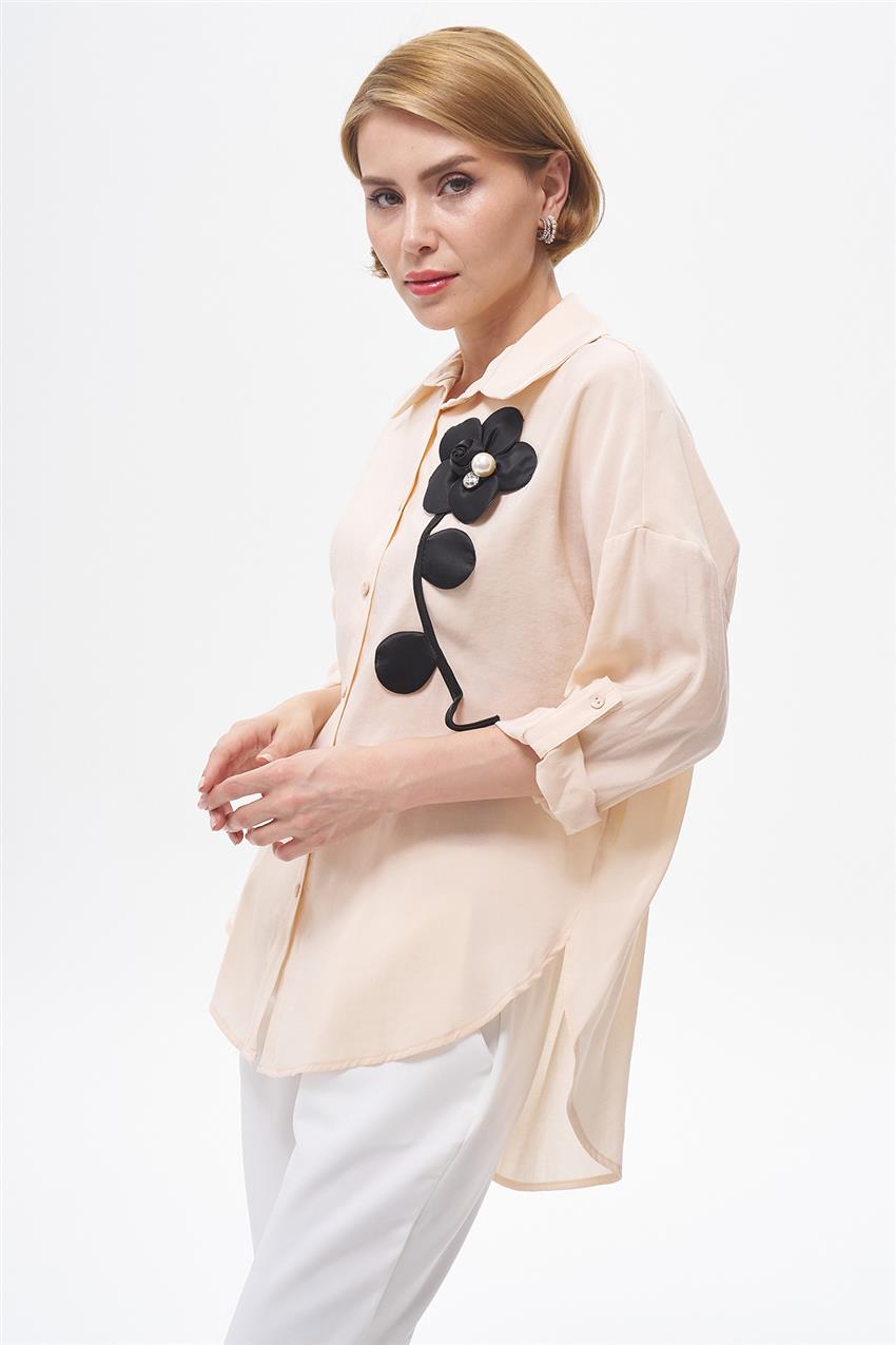 Shirt-Beige 1003410-018