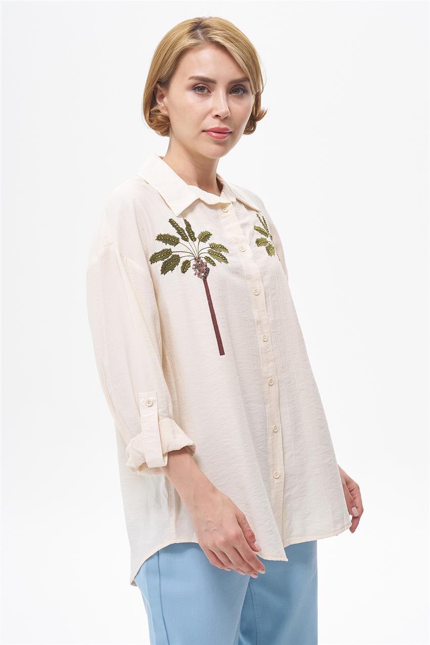 Shirt-Beige 1002987-018