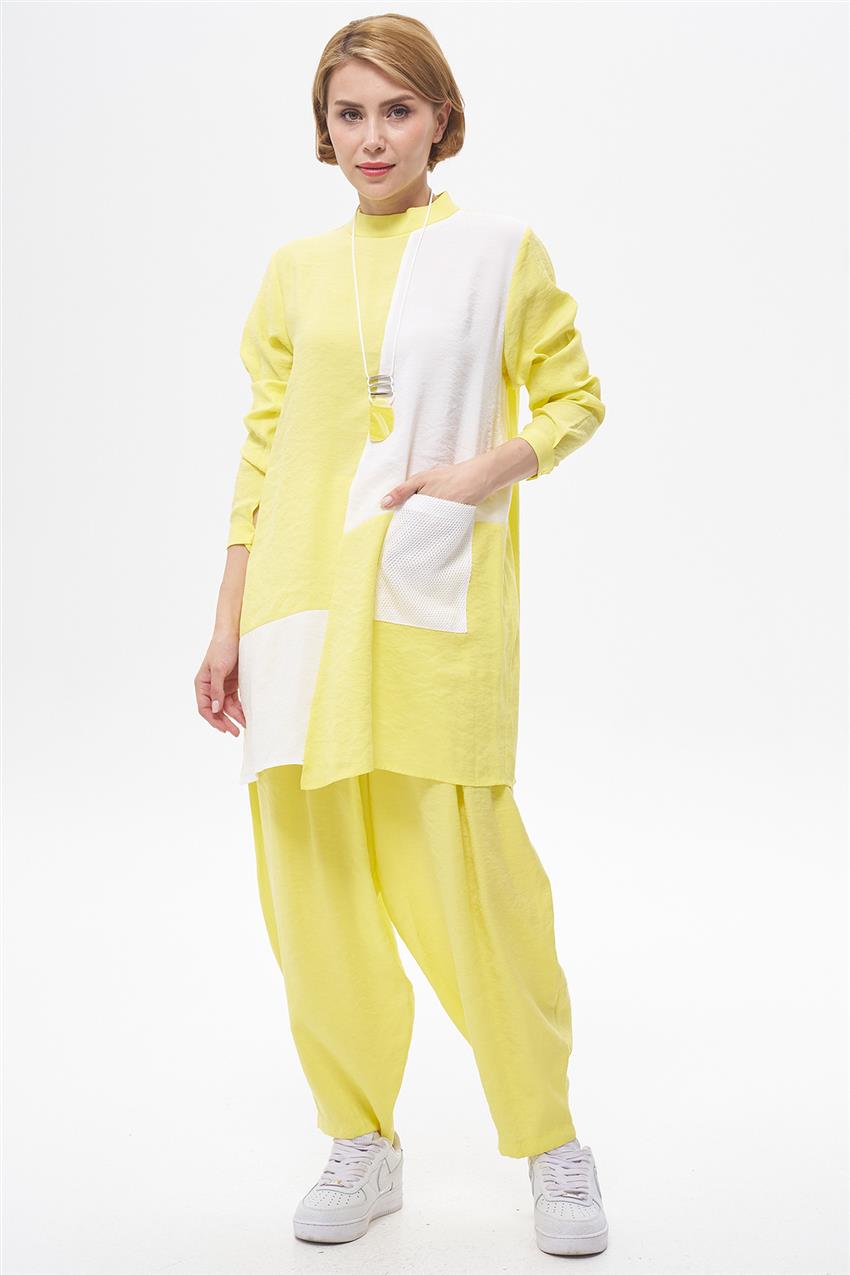 Suit-Ecru-Yellow 2163-359