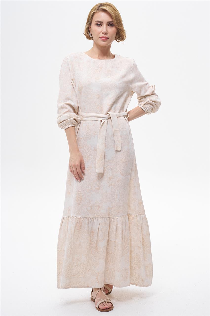 Dress-Beige EMR-YM-1826-11