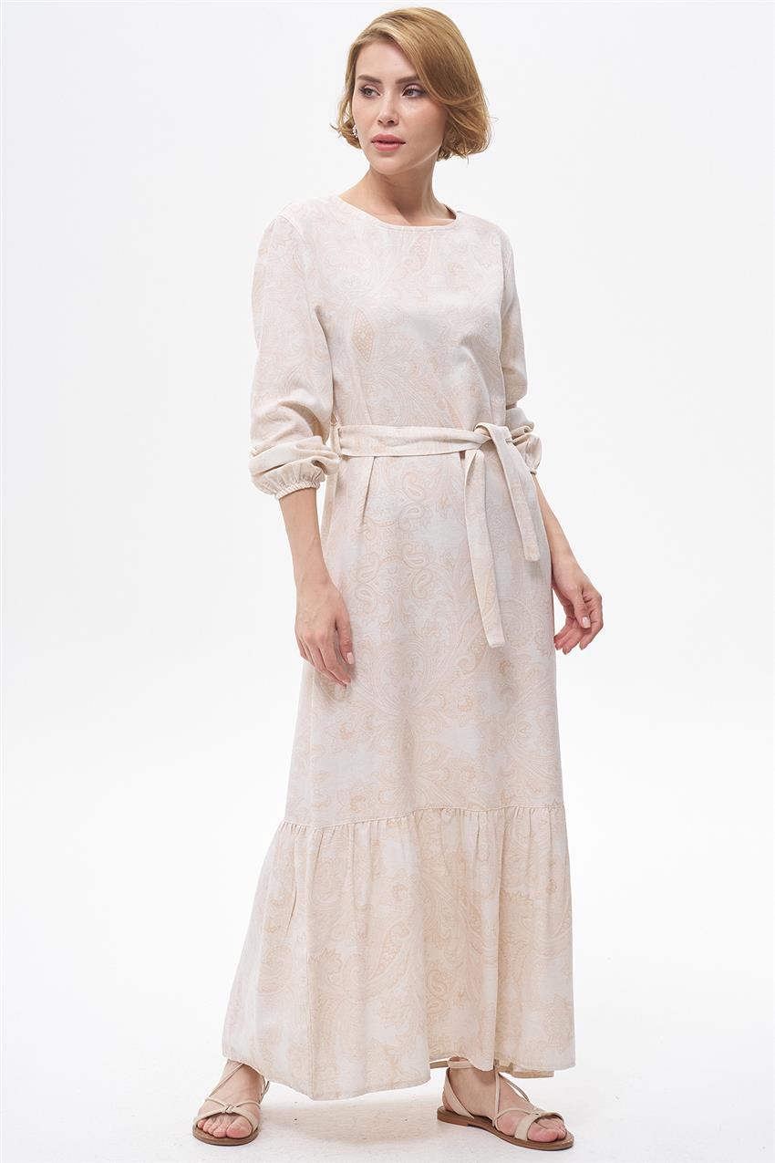 Dress-Beige EMR-YM-1826-11