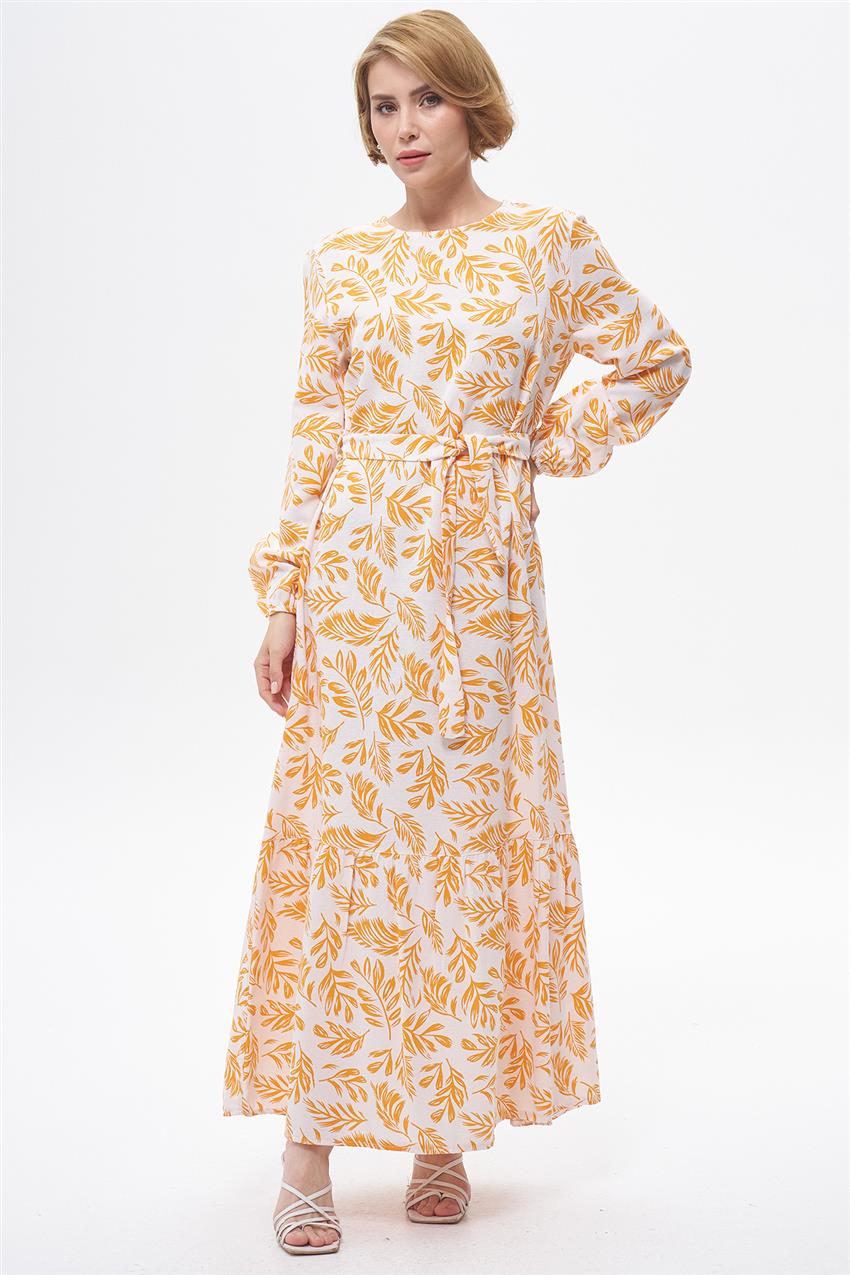 Dress-Orange EMR-YM-1825-37