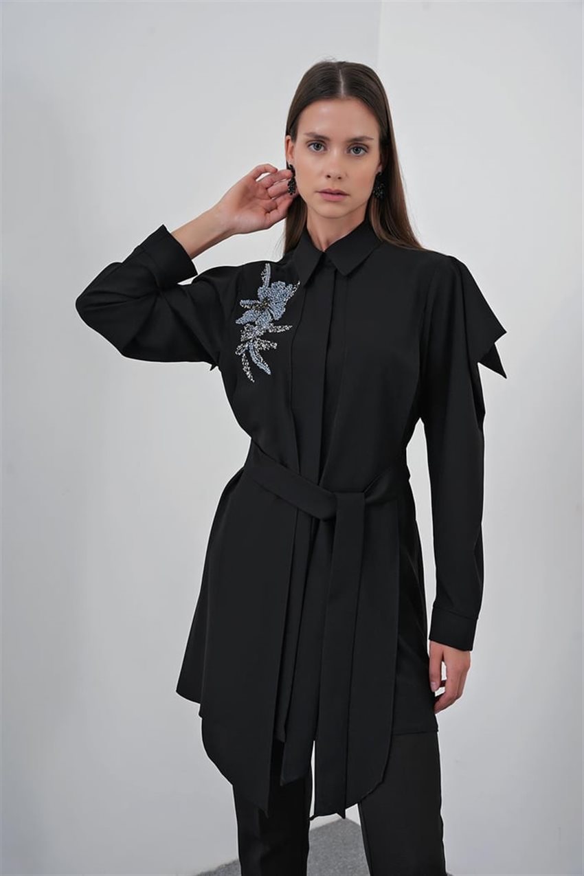 Tunic-Black T-1502-R1210