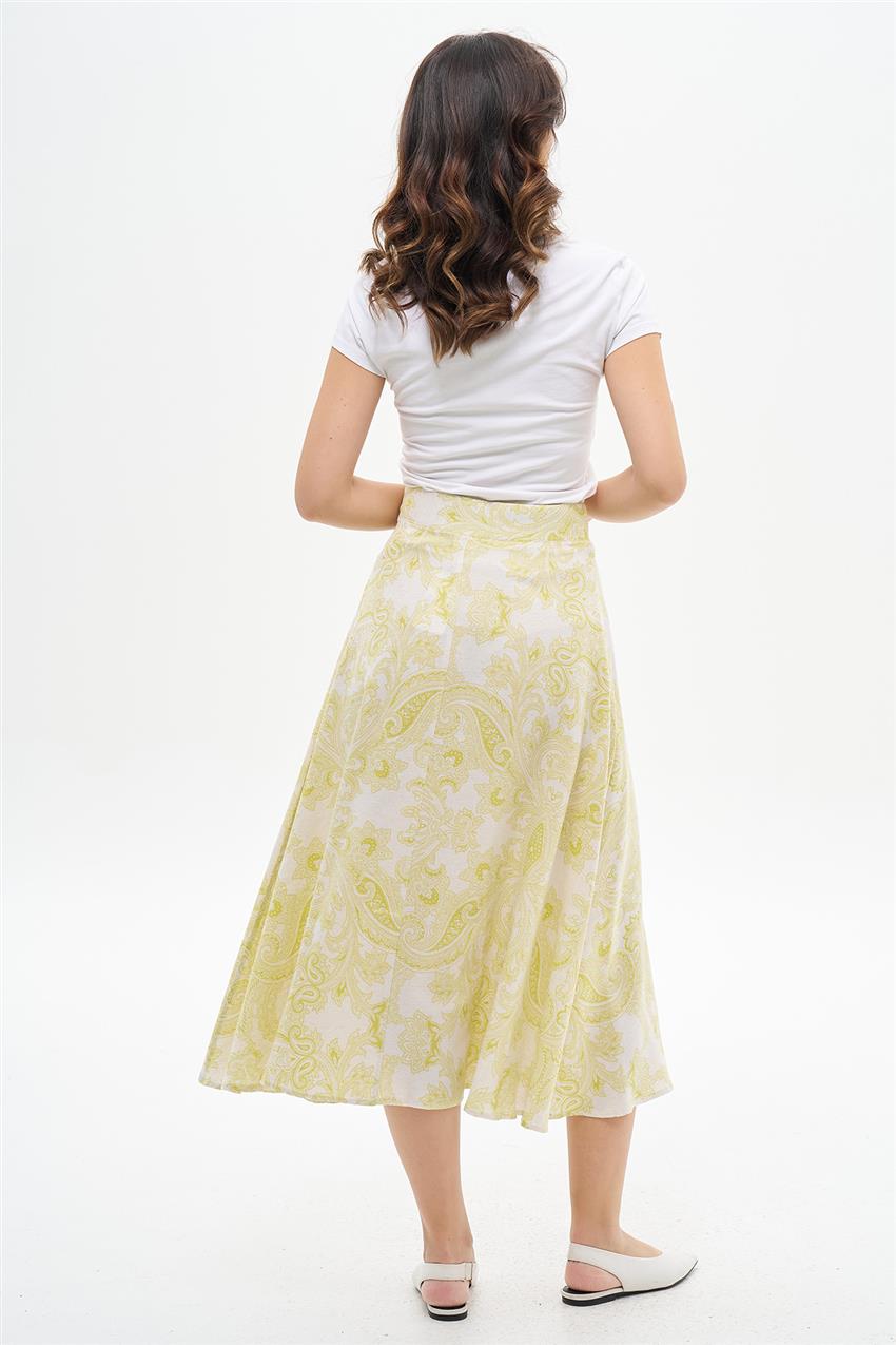 Skirt-Olive EMR-1882-122