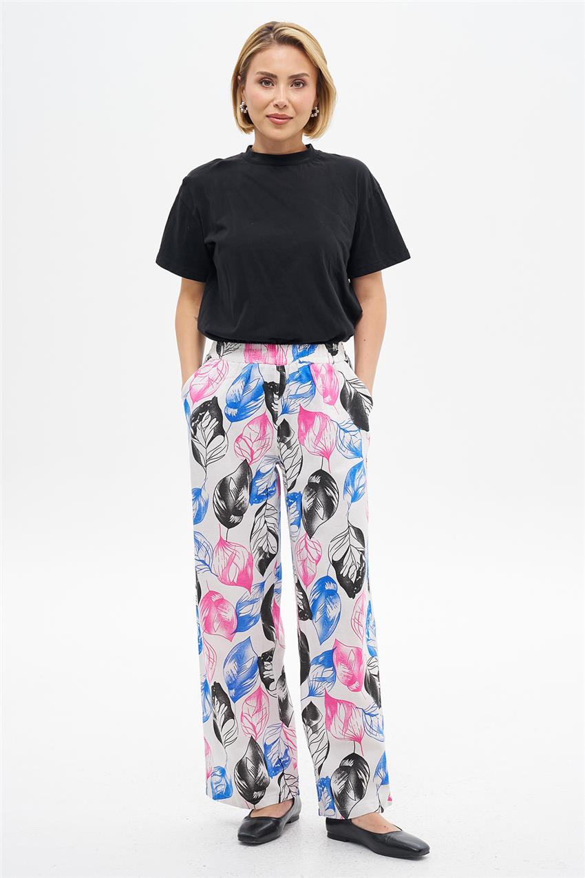 Pants-Black Pink EMR-HU-8974-453