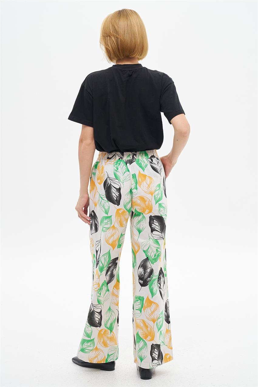 Pants-Black-Green EMR-HU-8974-254