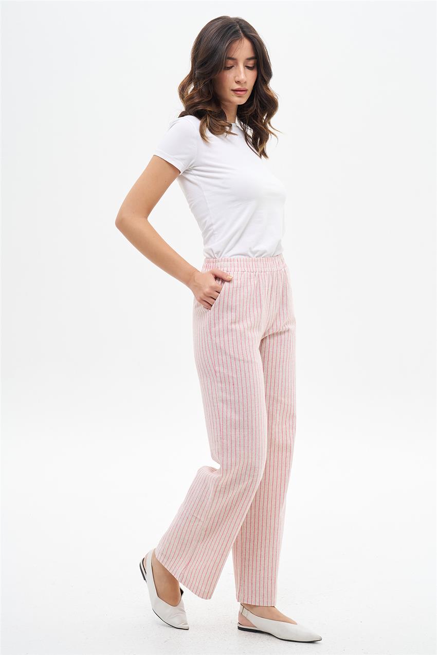 Pants-Ecru Pink EMR-2100-309