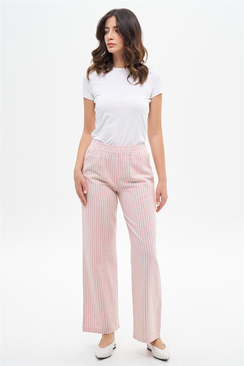 Pants-Ecru Pink EMR-2100-309