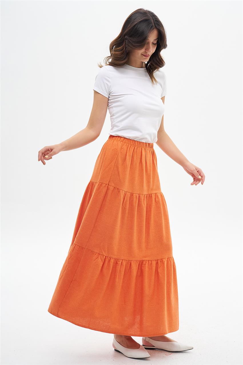 Skirt-Orange EMR-2104-37