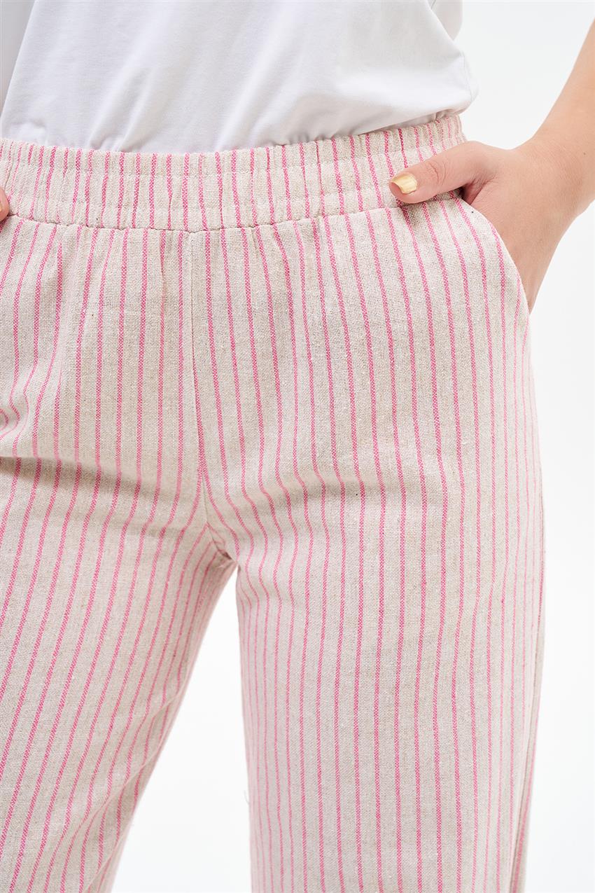 Pants-Ecru Pink EMR-2100-309