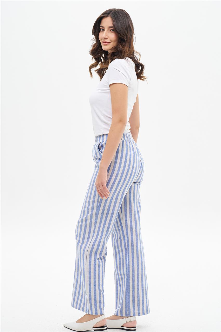 Pants-Blue Ecru EMR-2102-251