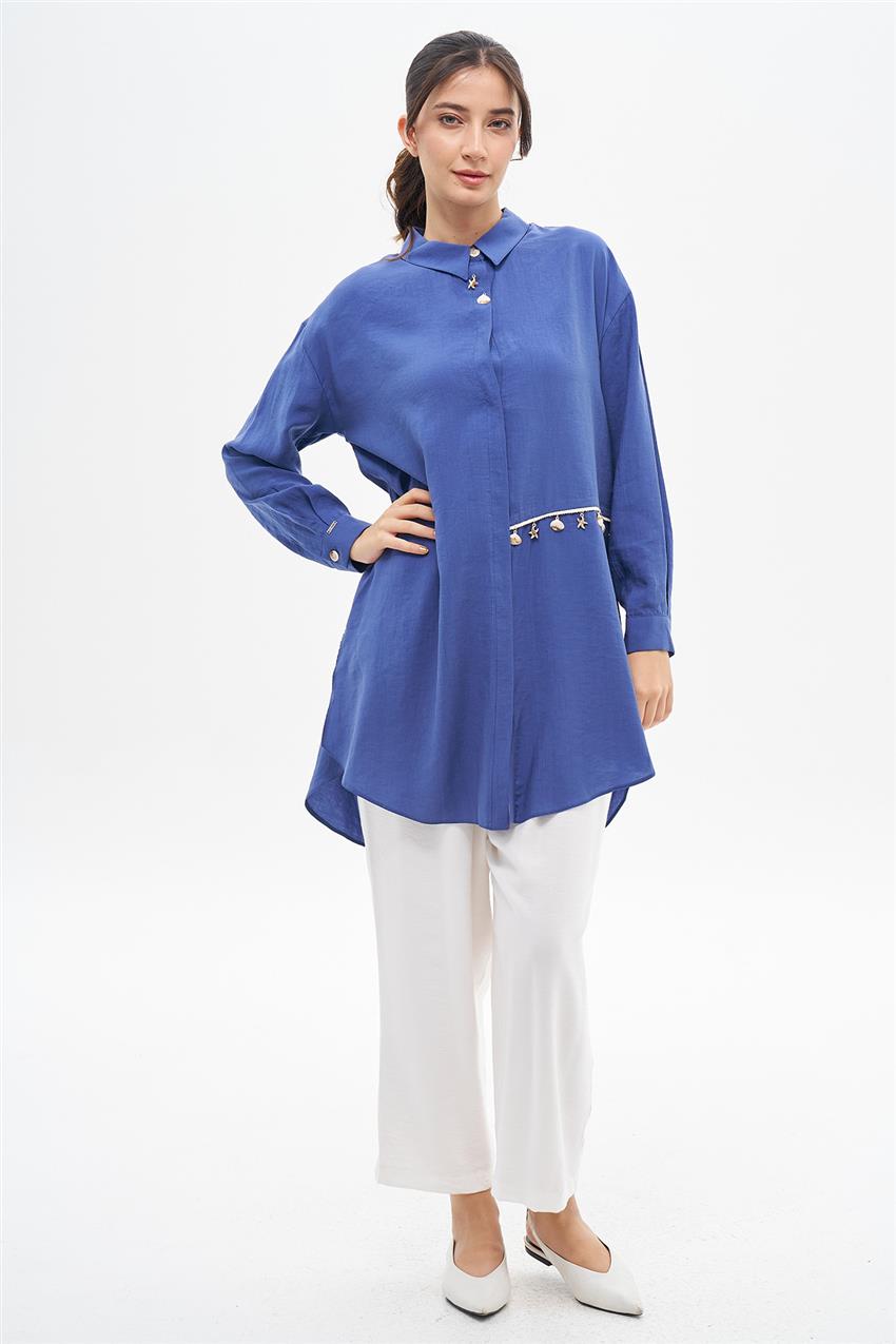 Tunic-İndigo T-1459-R1100