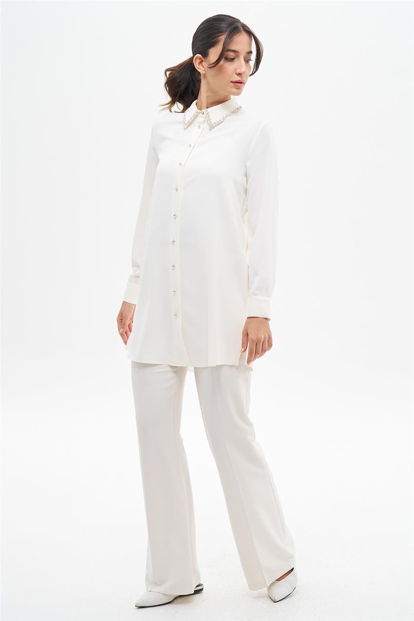 Tunic-Ecru T-1505-R1068