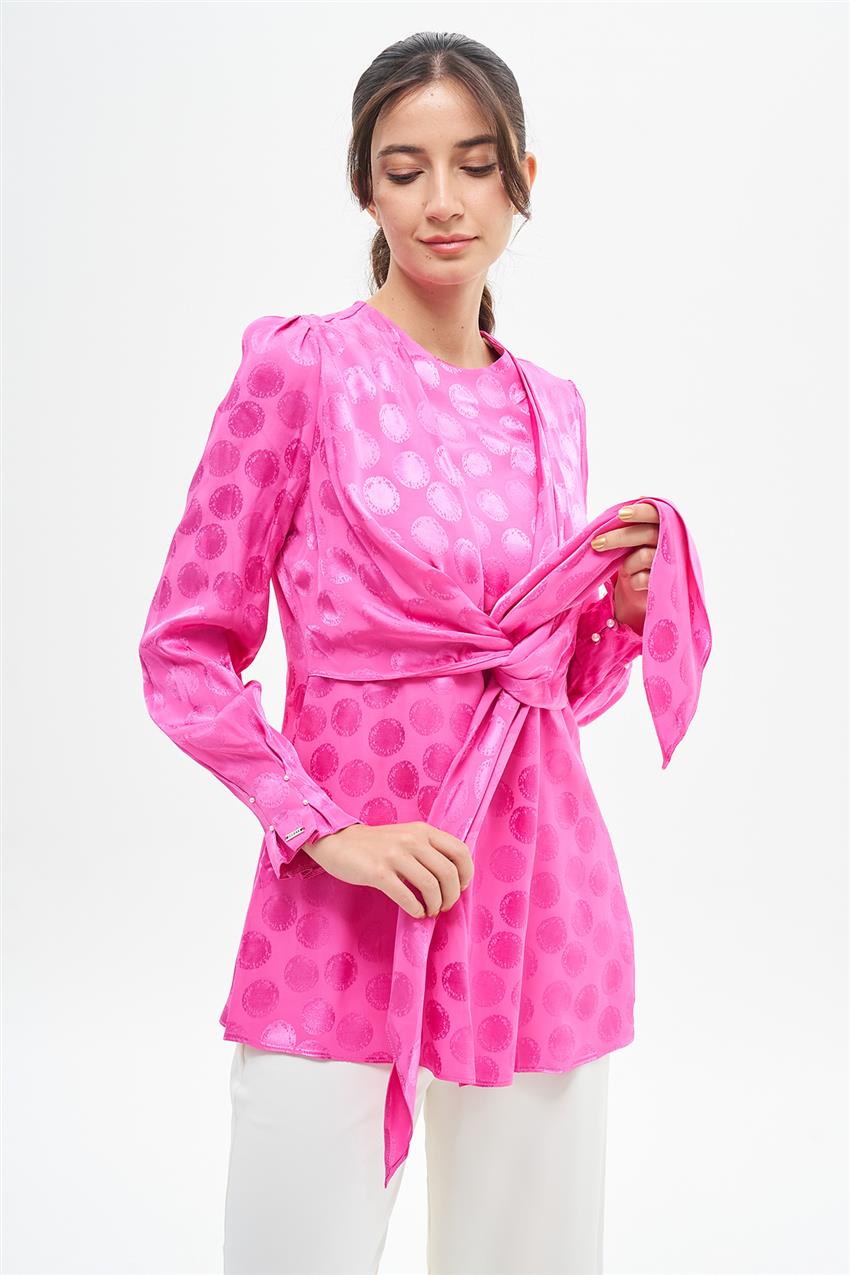 Suit-Fuchsia Ecru TK-1142-R8761