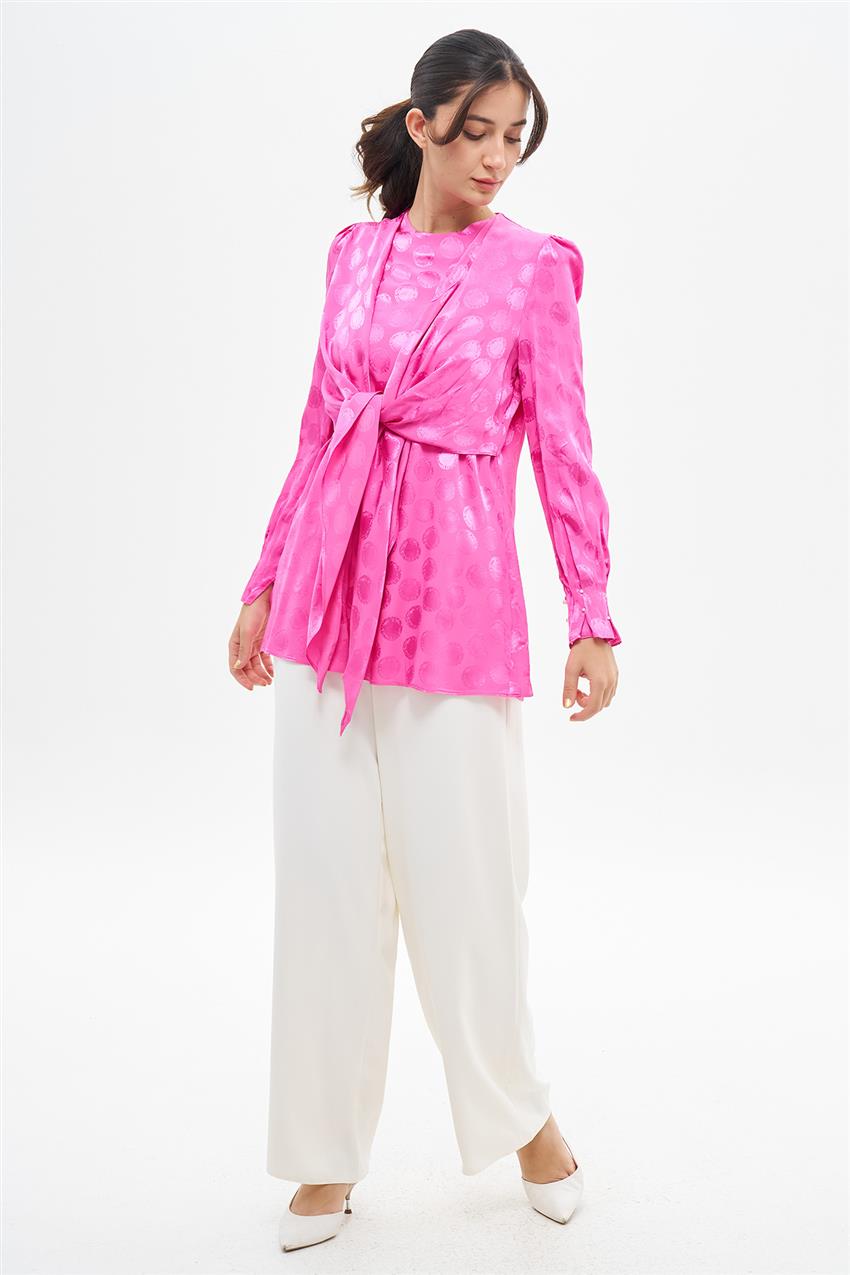 Suit-Fuchsia Ecru TK-1142-R8761