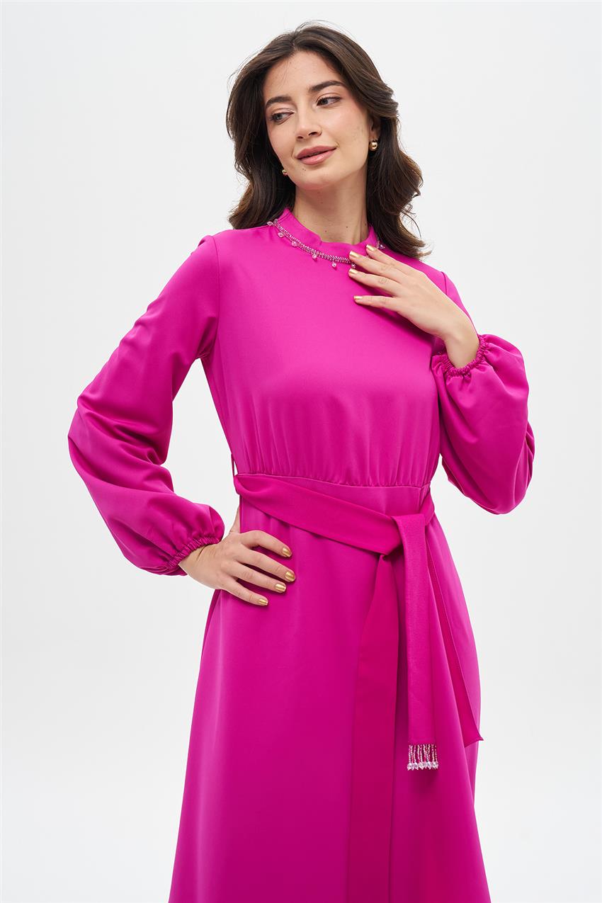 Evening Dress-Fuchsia E-0376-R1079