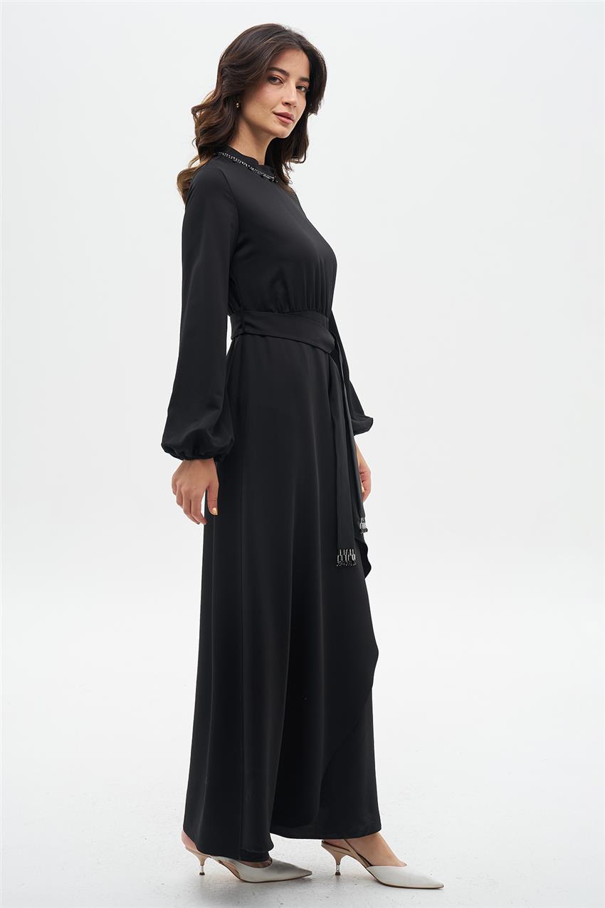 Evening Dress-Black E-0376-R1210