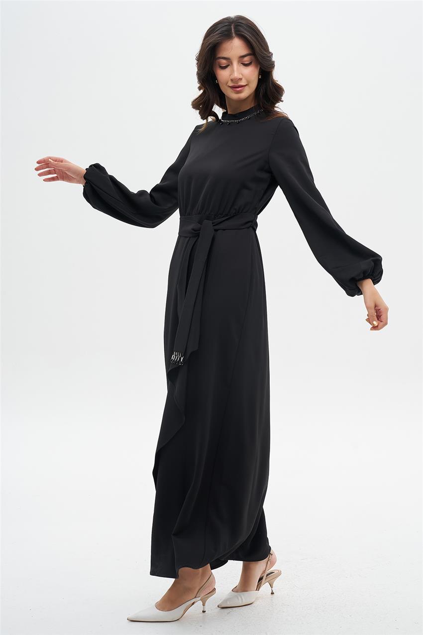 Evening Dress-Black E-0376-R1210