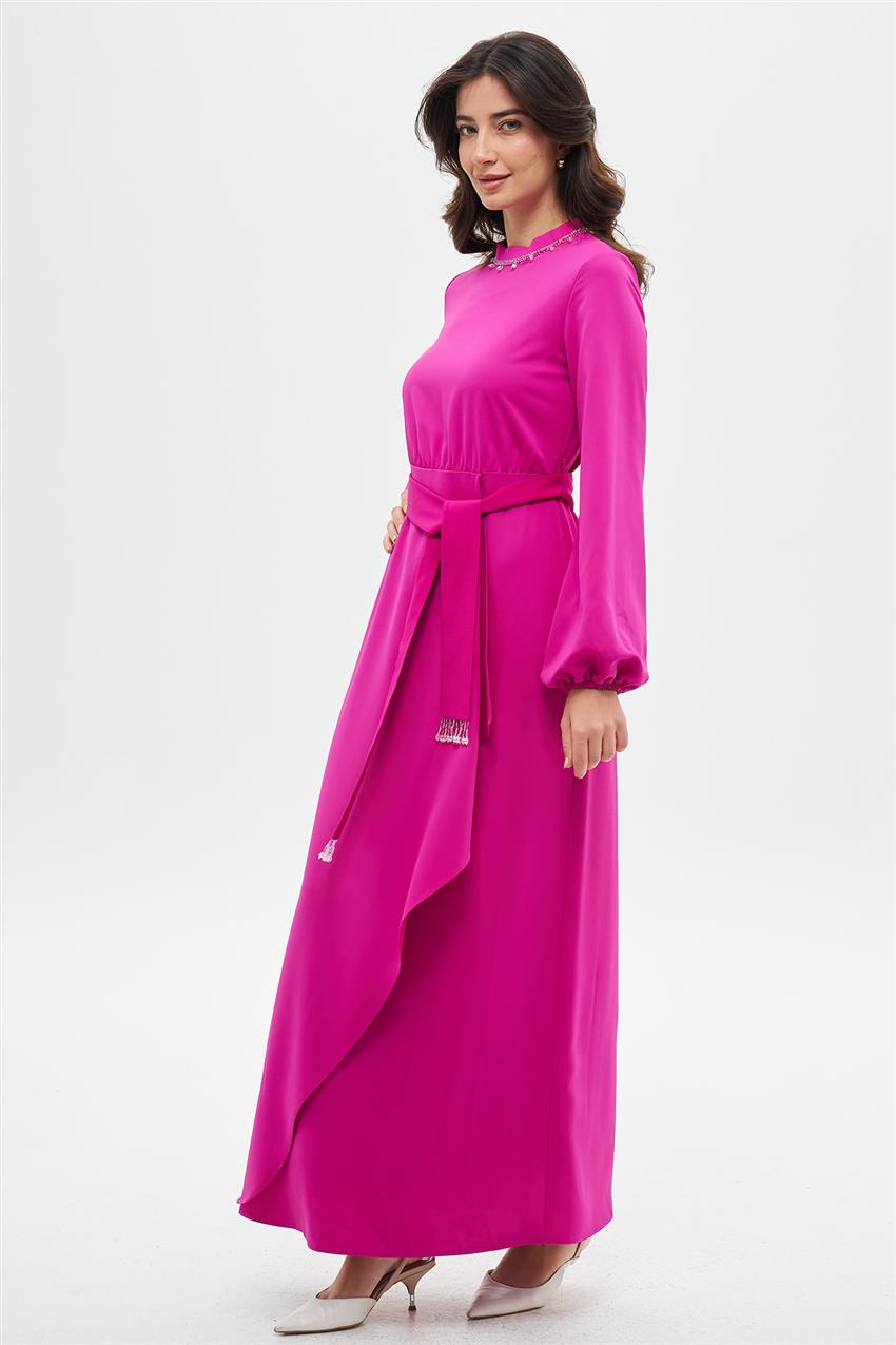 Evening Dress-Fuchsia E-0376-R1079