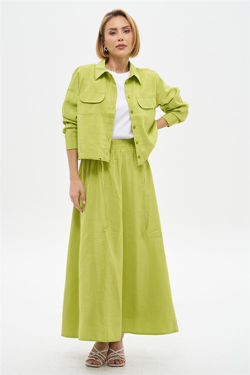 Suit-Oil Green my-8966-109