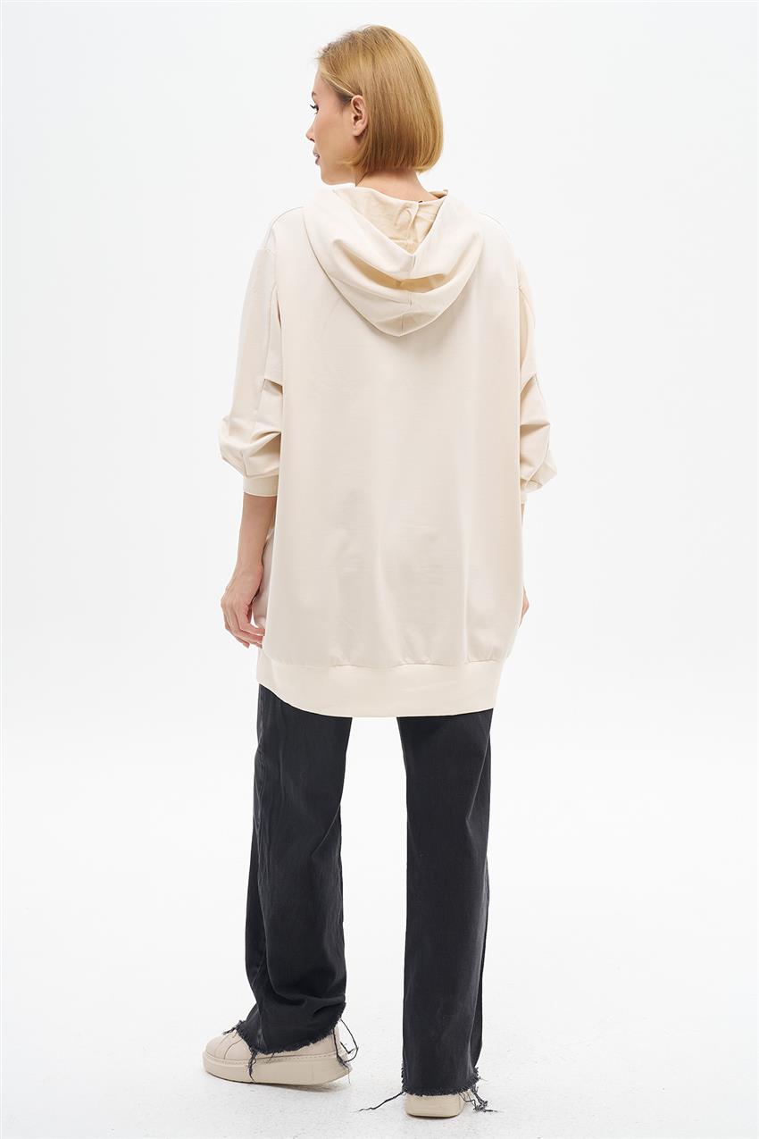 Sweatshirt-Beige my-8764-11