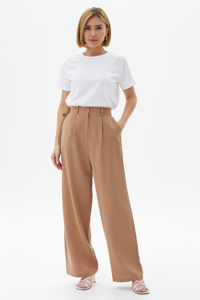 Pants-Milky brown KYL-A109-224