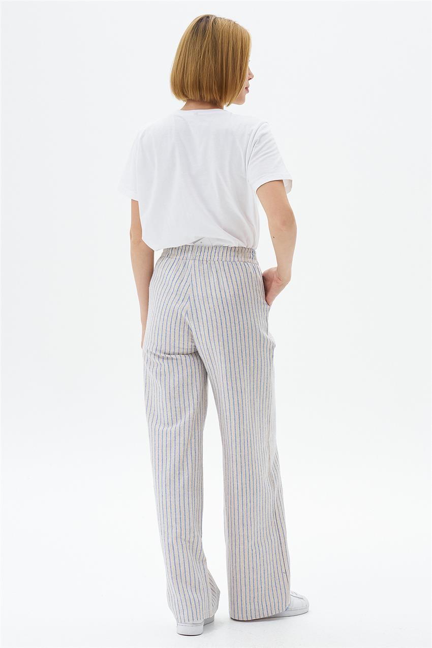 Pants-Blue Ecru EMR-2100-251