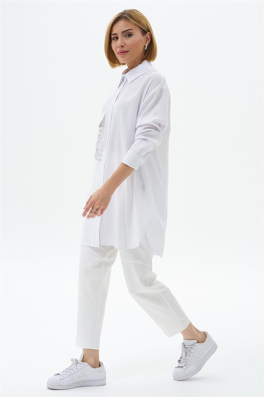 Tunic-White 10401-02