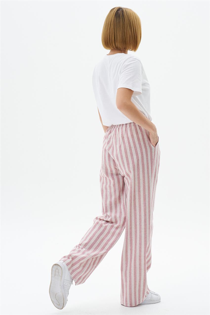 Pants-Ecru Pink EMR-2102-309