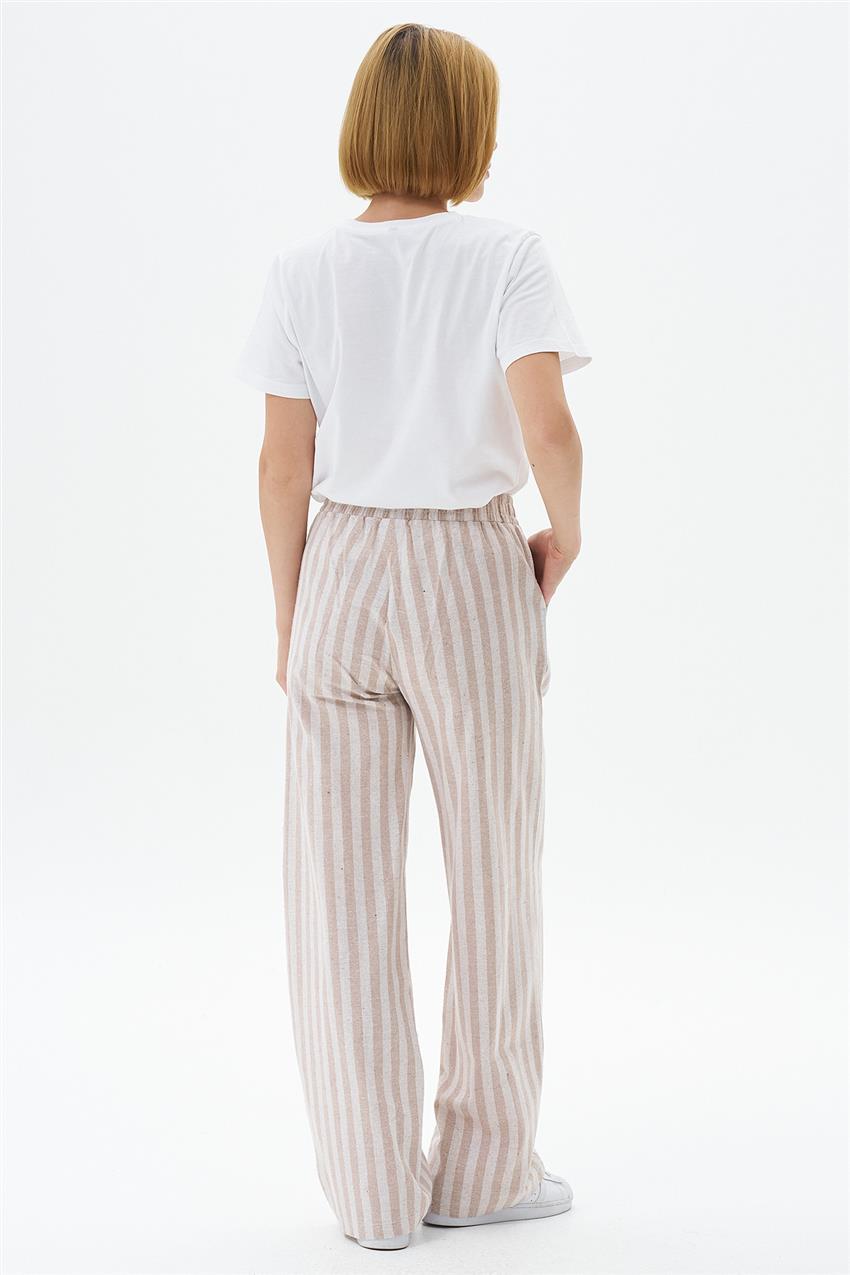 Pants-Ecru-Beige EMR-2102-428