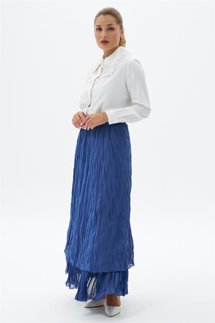 Skirt-İndigo 1161-83