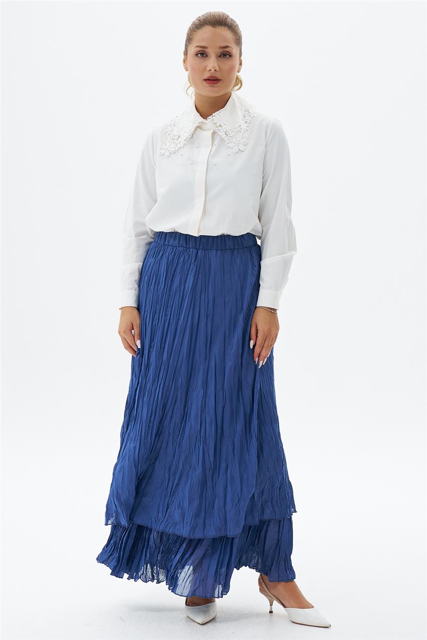 Skirt-İndigo 1161-83