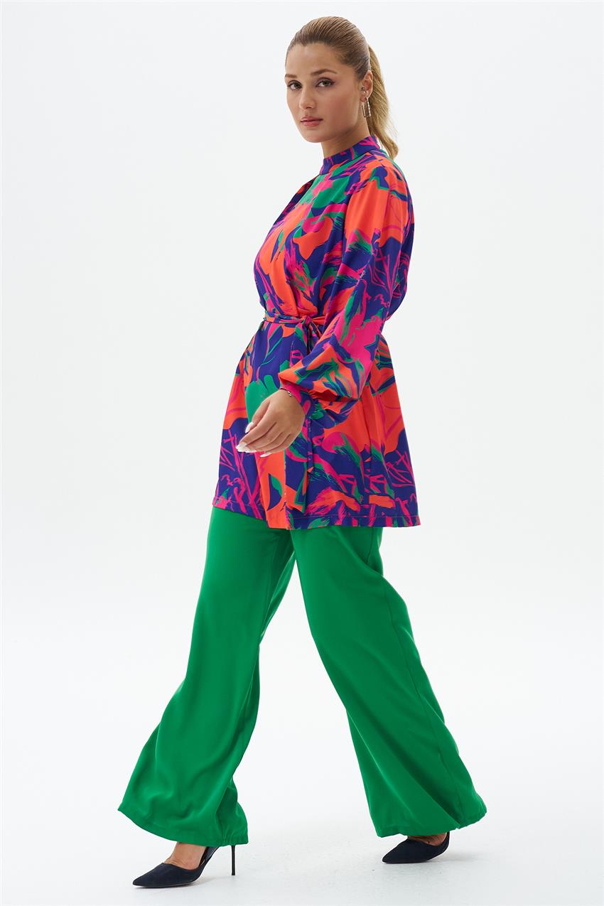 Suit-Green Fuchsia 1858-499