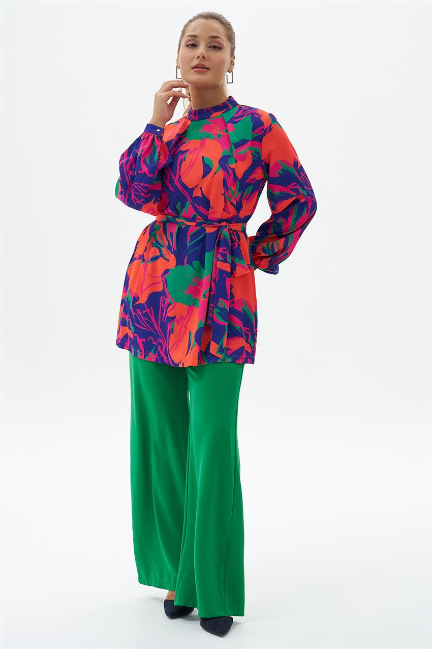 Suit-Green Fuchsia 1858-499