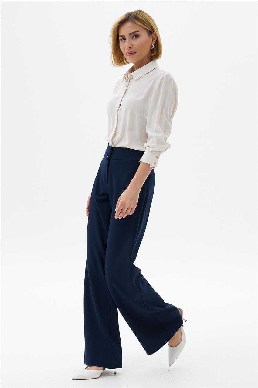 Pants-Navy Blue P5196-17